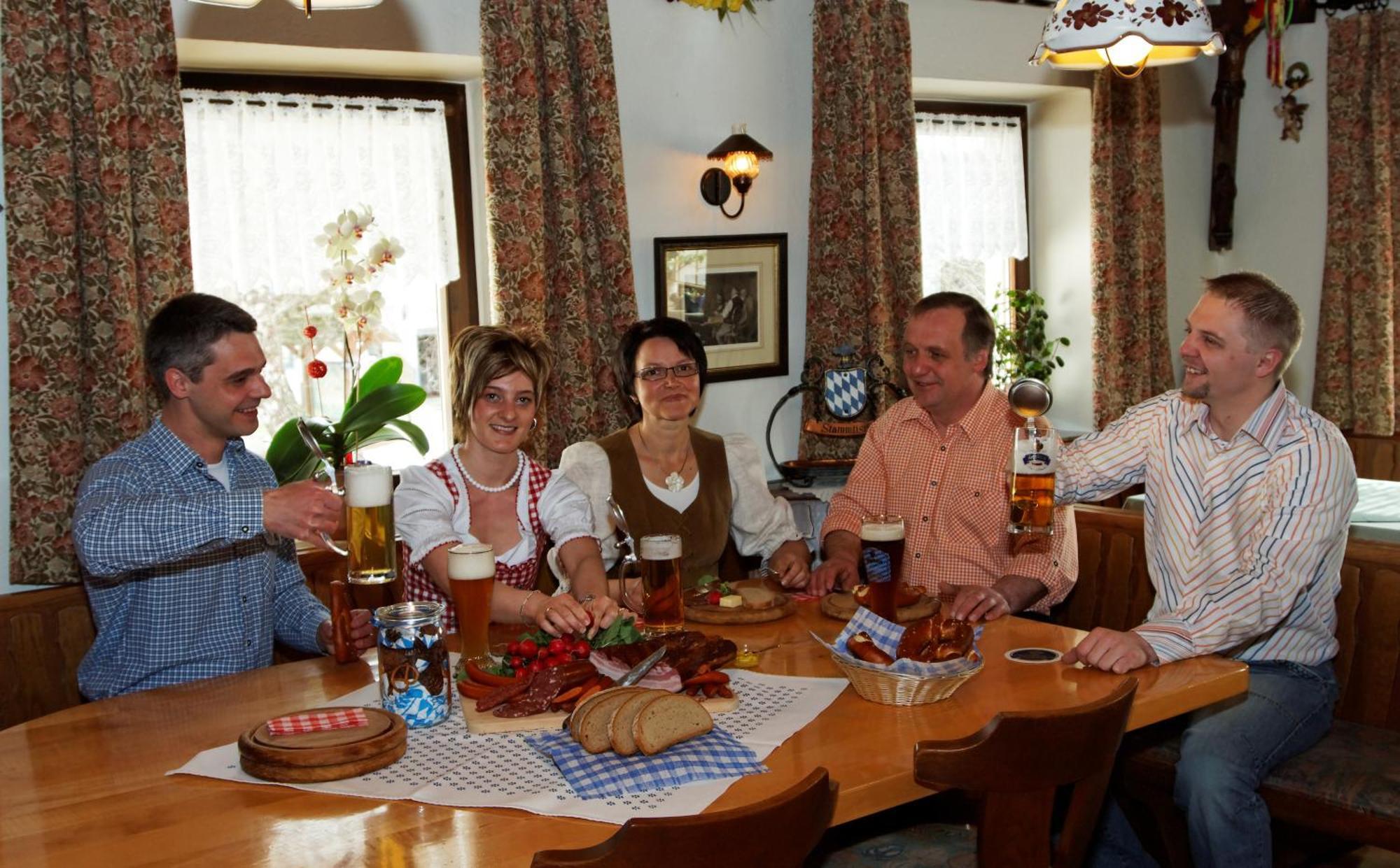 Gasthof-Pension-Kraus Achslach Luaran gambar